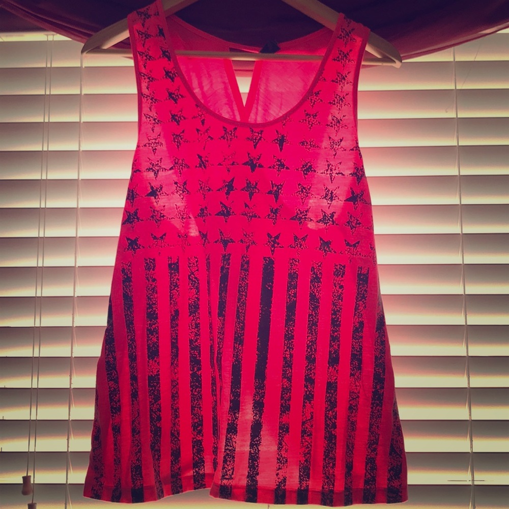 Hot pink work out top